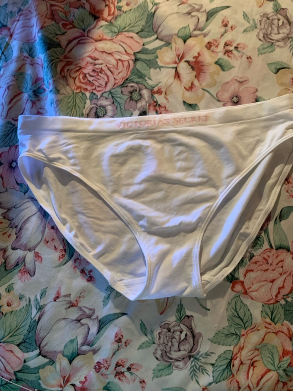 NWT Victoria's Secret White Cotton Bikini Panty Size X-Large